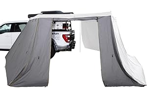 Overland Vehicle Systems HD Nomadic 270 LT Drivers Side Awning Wall 1 | Dark Grey | Awning Sold Separately | 18299909