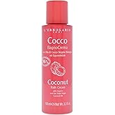 L’Erbolario Coconut Bath Cream - Coconut Body Wash with Hydrating Glycerine - Nourishing and Balancing Skin Care - Paraben and Sulfate Free - 3.3 oz