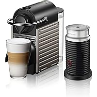 Nespresso Pixie with Aeroccino by Breville- Titan
