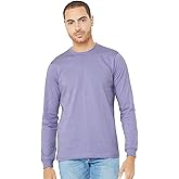Bella + Canvas Unisex Jersey Long-Sleeve T-Shirt - DARK LAVENDER - L