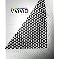 VViViD One Way Perforated Window Vinyl Privacy Wrap Film Roll Decal Sheet DIY Easy to Use Air-Release Adhesive (1.5ft x 54 Inch)