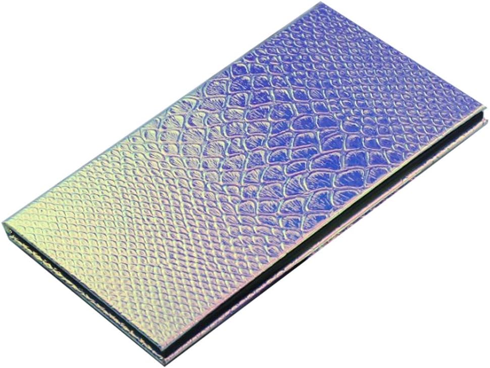 Empty Magnetic Palette For Eyeshadows,Mermaid Empty Eyeshadow Large Small Models Diy Tool,Highlighters/Blush/Baked Powders/Foundation (L)