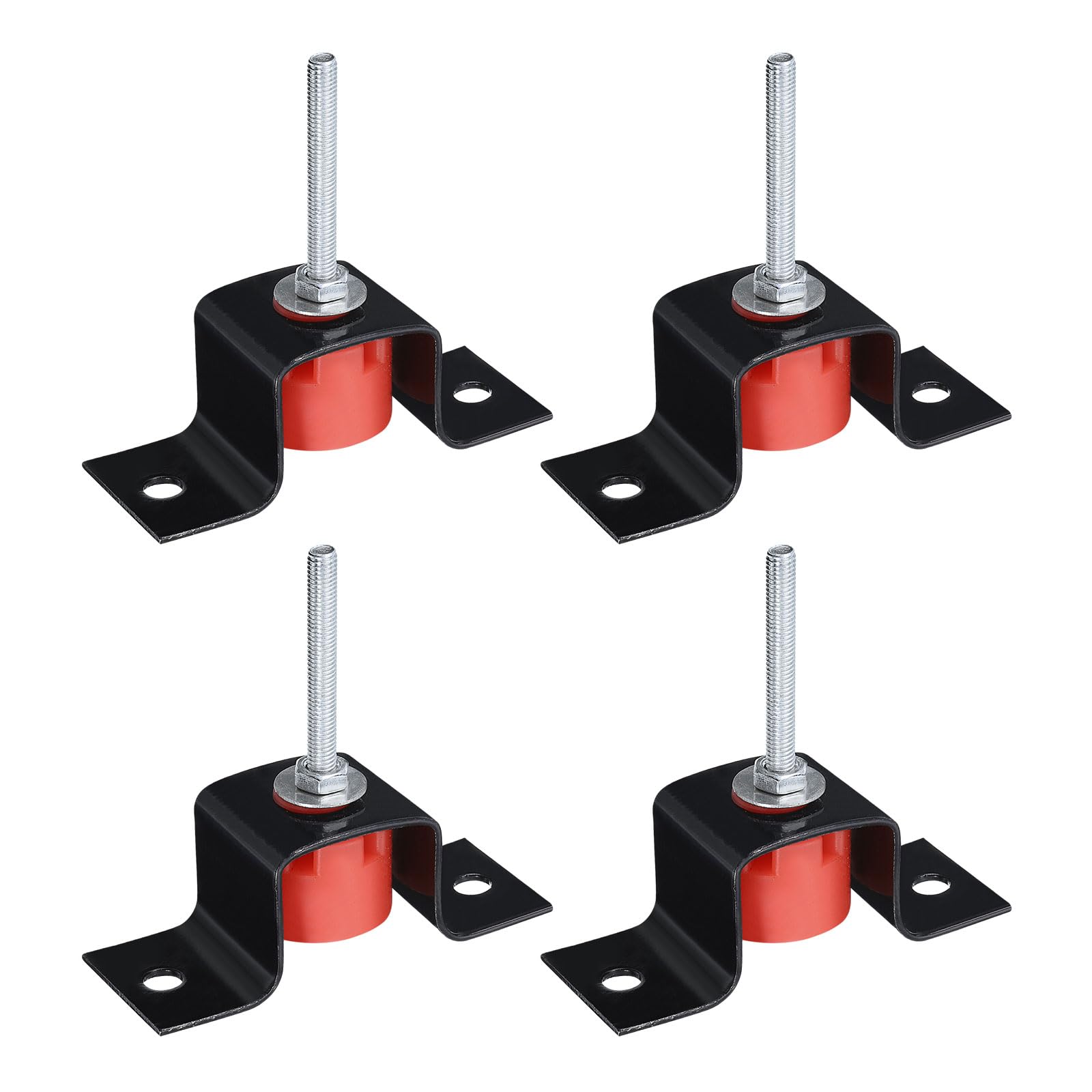 Photo 1 of uxcell 4 Pcs Wall Spring Vibration Isolator Hangers, Shockproof Damping Mount Hanger for Air Handling Units Home Theaters Air Conditioner