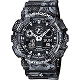 G-Shock GA-100MRB-1A X Marcelo Burlon Luxury Watch - Gray and Black / One Size
