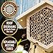 Rivajam Mason Bee House 2023 Design Wax Coated Nesting Bee Box | 95 Cardboard Mason Bee Tubes PLUS 95 Bee Nesting Paper Inserts Tube Liners | Leafcutter Solitary Mason Bee Houses for Pollinating Bees