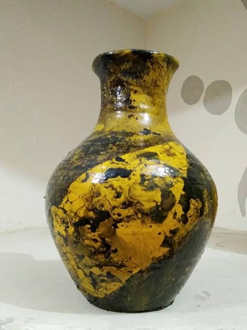 Ananya Arts And Crafts Table Flower Pot Amazon In Home Kitchen