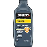 Lotrimin Antifungal Jock Itch Medicated Powder with Miconazole Nitrate, Jock Itch Treatment for Men, Women, and Kids Over The Age of 2, 6.25 oz Bottle