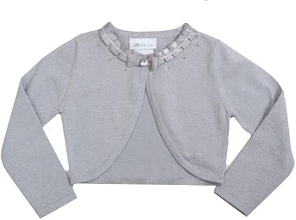 baby silver cardigan