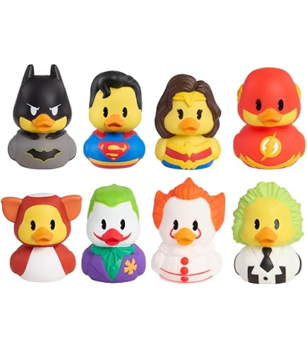 Just Play Duckalooz – Donald & Daisy Duck Gummienten – Badespielzeug Aus Weichem Gummi – Schwimmend, Quetschbar – Ab 0 Jahren