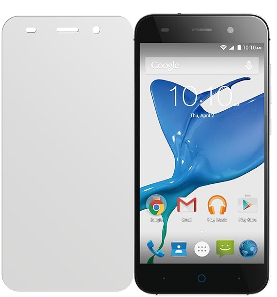 dipos I 2X Schutzfolie matt passend für ZTE Blade V6 Folie Displayschutzfolie