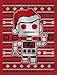 TeeStars - Big Santa Robot Ugly Christmas Sweater Youth Kids Long Sleeve T-Shirt