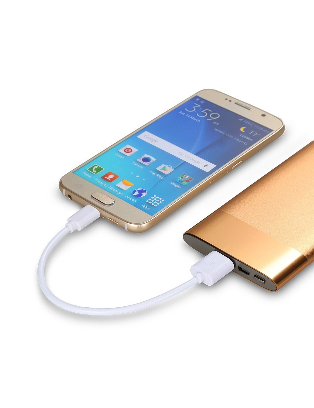 IQIYI Apple MFi Certified Lightning to USB Sync Charger Cable (0.25m Micro)