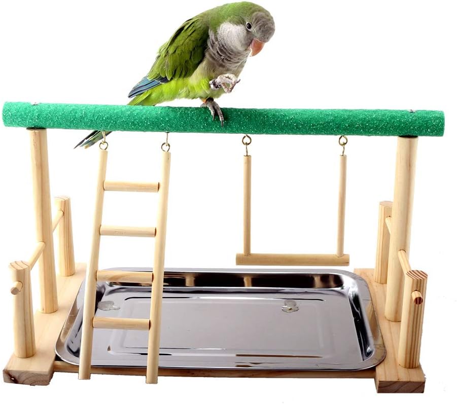 Mrli Pet Parrot Playstand Bird Play 