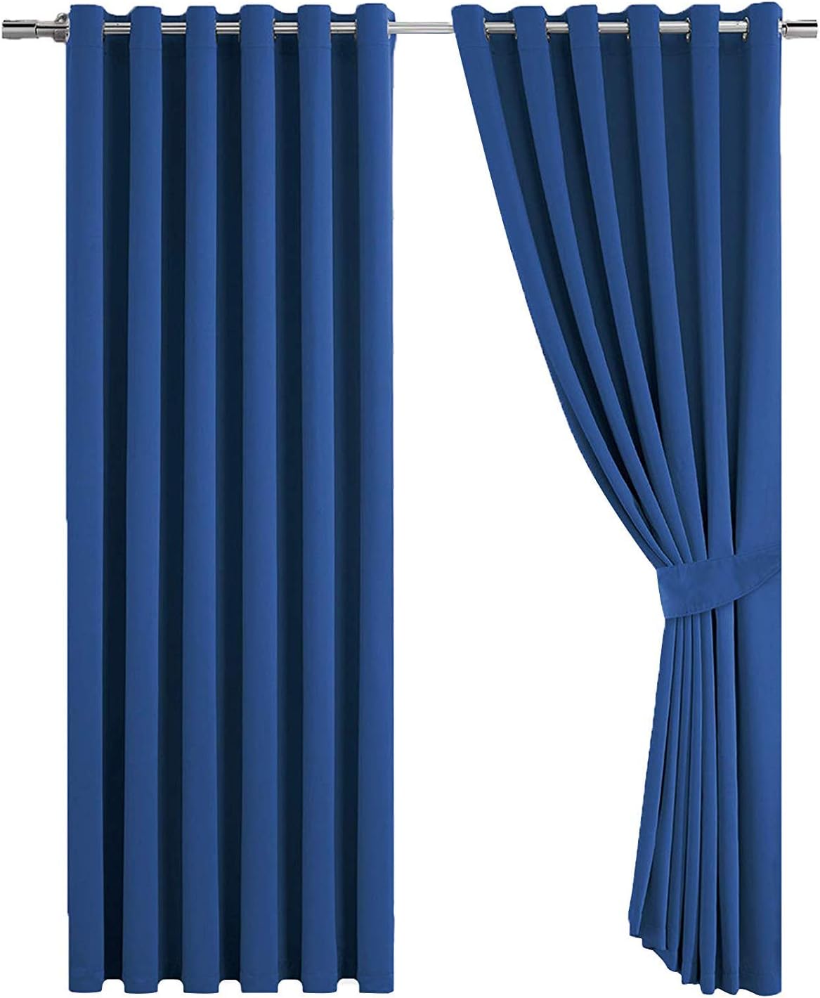 NTRADEHOUSE Super Soft Thermal Insulated Eyelet Blackout Curtains