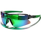 SEKKAF Polarized Sports Sunglasses for Men Women and Youth, UV400 Protection Ideal for Cycling Baseball Fishing Golf Running