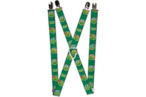Buckle-Down mens Buckle-down Suspender - Ninja TurtlesSuspenders