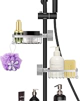Bnimtm 2 Pcs Stainless Steel Shower Caddy 304 Soap Holder Rack Kitchen Taps