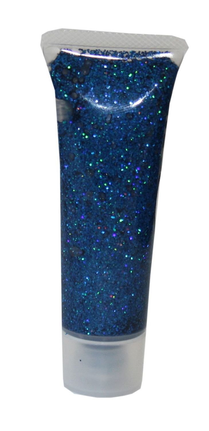 Creative Holographic Face Glitter Gel - Blue