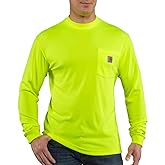 Carhartt Men's Force Color Enhanced Long-Sleeve T-Shirt