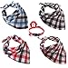 Keklle Ggkidsfunpet 4 Piece Pet Dog Bandana Triangle Bibs Scarf Accessories for Dogs, Cats, Pets Animals