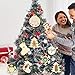 ZALALOVA Unfinished Christmas Wooden Ornaments, 166Pcs MSDS Approved Christmas Tree Ornaments 6 Styles Crafts Kit 33.6 Ft Jute Twine 50 Colorful Bells 6 Color Pens Christmas Crafts for Kids