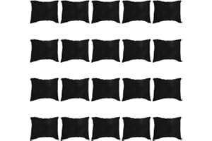 SHERCHPRY 20pcs Black Velvet Watch Pillow Cushion Jewelry Display Holder Bracelet Bangle Pillow for Jewelry