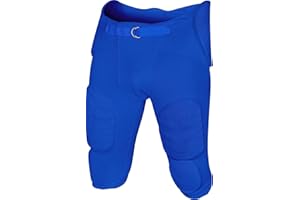 Exxact Sports Proline Youth Integrated Football Pants with 7 Flex Pads, Lightweight Football Practice Pants for Protection