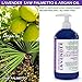 STEP 3 Organic Anti Hair Loss Conditioner Lavender/Saw Palmetto & Argan Oil 16 Oz Green Touch Botanical Hair Growth Therapy