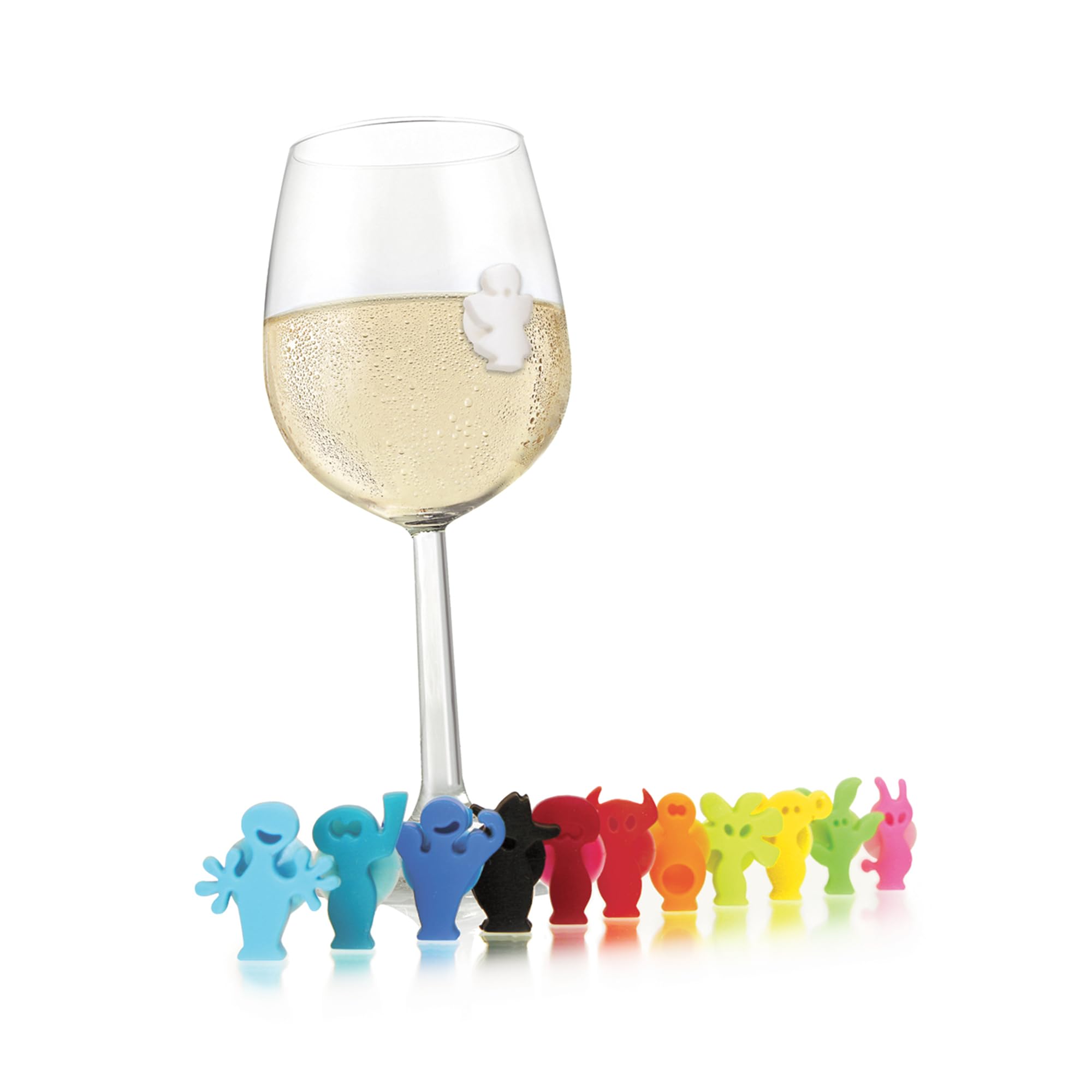Vacu Vin Glass Markers Party People - Set of 12