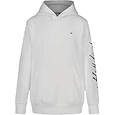 Tommy Hilfiger boys Long Sleeve Fleece Pullover Hoodie
