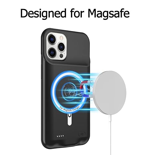 7000mAh Smart Battery Case For IPhone 12/12 Pro - Charging Protective Case