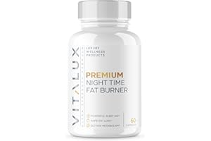 EPN SUPPLEMENTS VITALUX || #1 RATED Premium Night Time Fat Burner || Suppress Appetite, Maximize Fat Loss, Sleep Aid | Ultra Dosed Formula w/ 16 Powerful Ingredients | 3rd Party Tested + USA Made - 60 Capsules