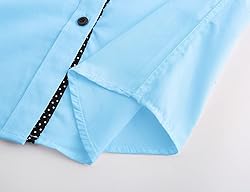 Womens Button Down Shirts Short Sleeve Work Shirts