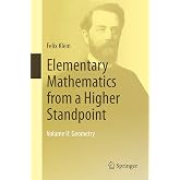 Elementary Mathematics from a Higher Standpoint: Volume II: Geometry