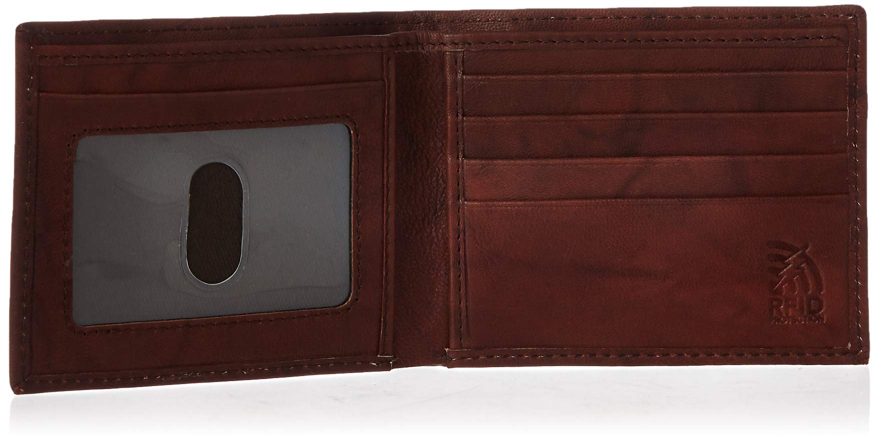 Steve Madden Mens RFID Leather Wallet Gift Set with Key Fob