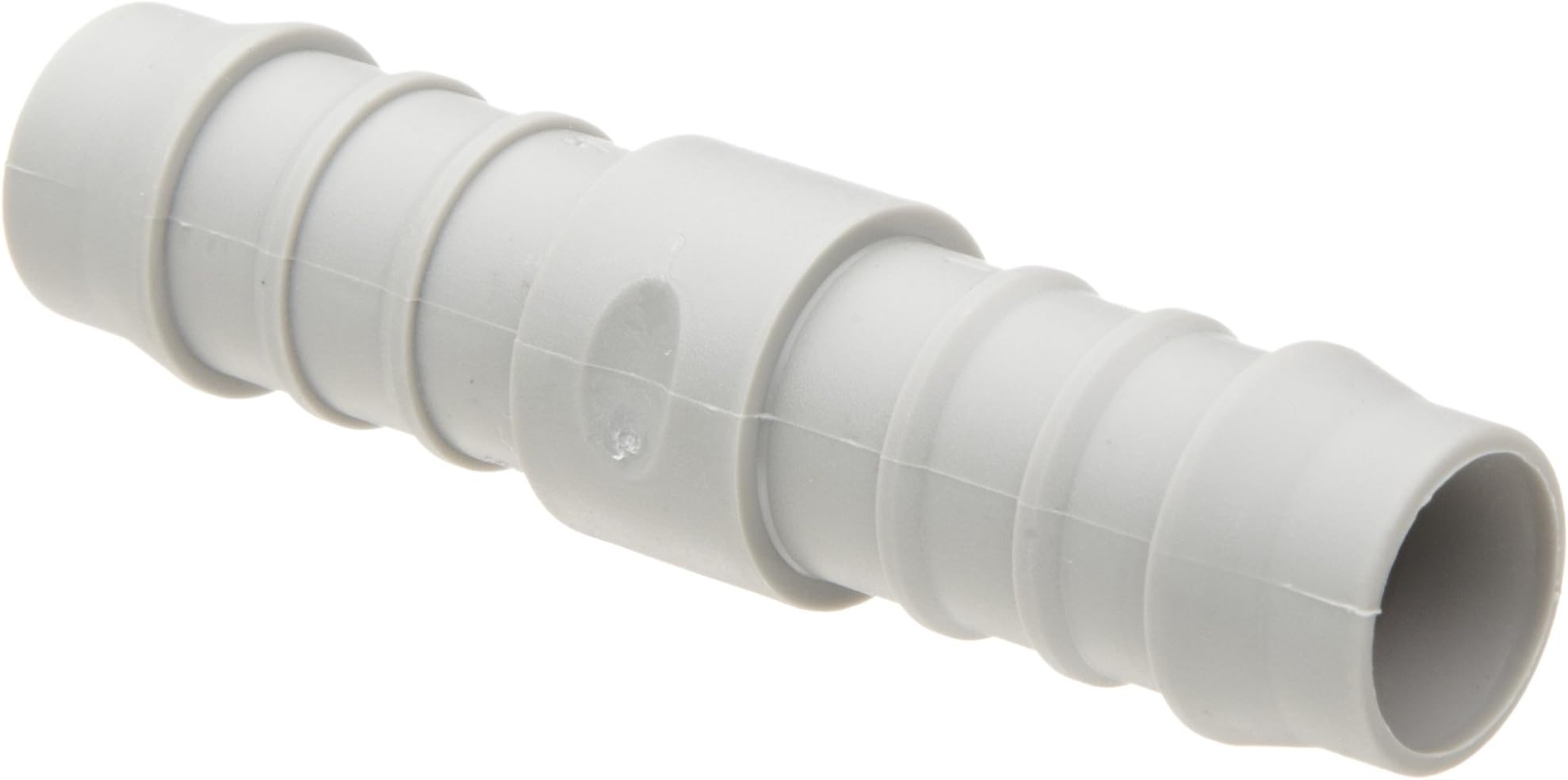 Tefen12255612103 Nylon 66 Hose Fitting, Coupling, Gray, 3/4" x 5/8" Hose ID (Pack of 10)