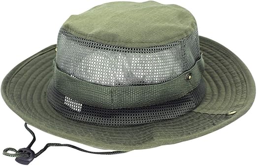 mesh hiking hat