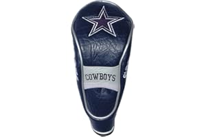 Team Golf NFL Hybrid Golf Club Headcover, Hook-and-Loop Closure, Velour Lined for Extra Club Protection