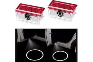 LOUEI 2pcs Door Light Logo Projector Laser Ghost Shadow Courtesy Light Compatible with Mercedes Benz C W205 A W176 B W246 E W212 W213 ML W166 GLA GLB GLC GLE GLS (Ear of Wheat)