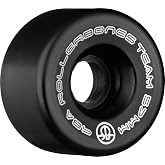 Rollerbones Team Logo 98A Recreational Roller Skate Wheels (Set of 8)
