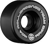 Rollerbones Team Logo 57mm 98A Black Recreational