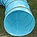 OSHOOM Yaheetech 18ft Pet Dog Agility Obedience Training Tunnel Blue - Dia.24
