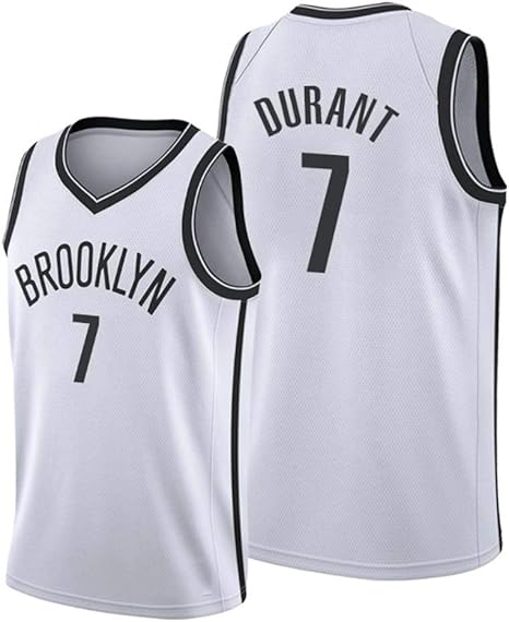 Amazon Co Jp 夏のメンズアウトドアスポーツウェア 男子バスケットボールウェアブルックリン ネッツケビン デュラント 7ジャージー Color D Size Xl ホーム キッチン