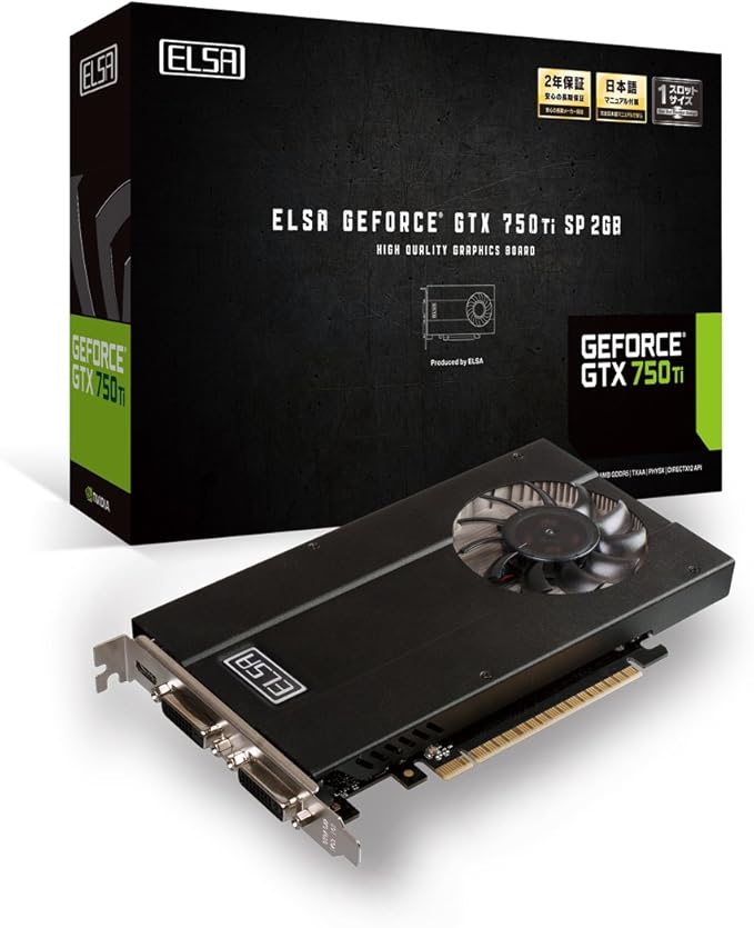 Amazon Elsa Nvidia Geforce Gd750ti 2gb グラフィックボード Gd750 2gertsp エルザ グラフィックボード 通販 Amazon Elsa Nvidia Geforce Gd750ti 2gb グラフィックボード Gd750 2gertsp エルザ グラフィックボード 通販