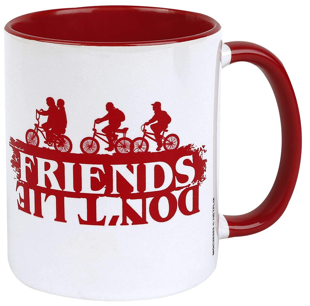 Pyramid International Stranger Things Ceramic Mug with Friends Don't Lie Graphic in Presentation Box - Official Merchandise