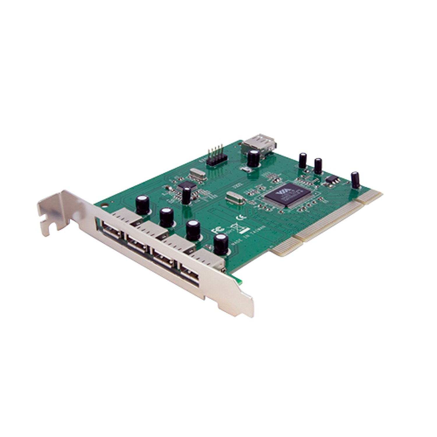StarTech.com 7 Port PCI USB Card Adapter - PCI to USB 2.0 Controller Adapter Card - Full Profile Expansion Card (PCIUSB7)