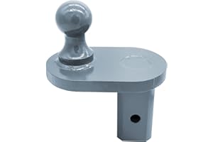 FHRHRY GNXA4085, 4" Offset Ball Compatible With B&W Turnoverball Gooseneck Trailer Hitches, Heavy Duty Extender | 20000 lbs GTW/ 5000 lbs VTW, 2-5/16 Inch Diameter