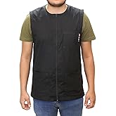 Professional Barber Jackets for Men Women Barber Smock Barber Shirt Hairdresser Smocks Hair Stylist Salon Smock Barber Vest