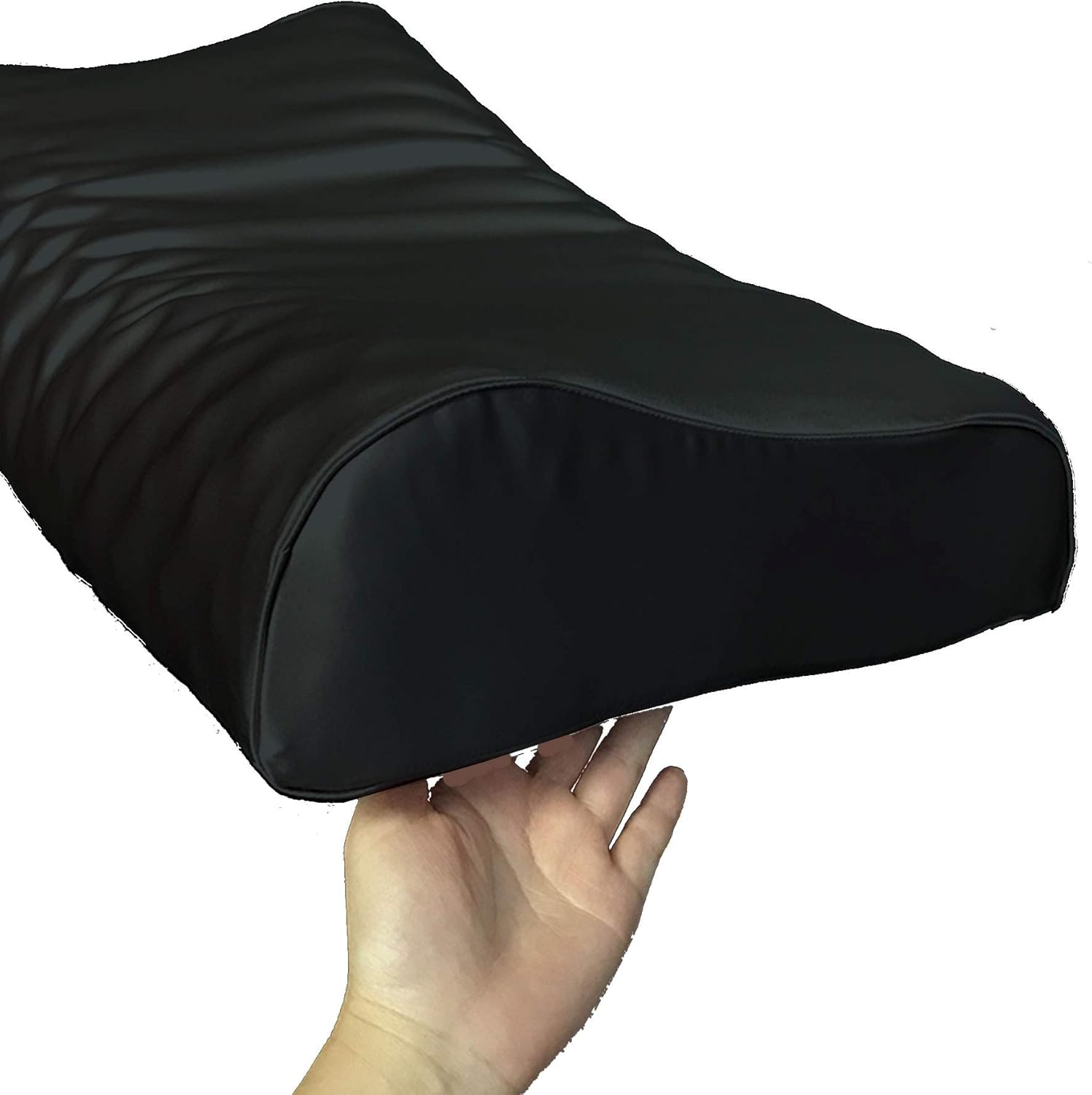 Cozysilk Silk Pillowcase for Memory Foam Pillow, Wave Shape, Silk Pillow Case for Cervical