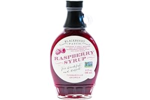 BLACKBERRY PATCH Raspberry Syrup, 8 OZ
